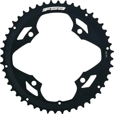 Produktbild von FSA Kettenblatt Road Pro 4-Arm 2x 120 mm x 46 T Schwarz - präzises Schalten f...