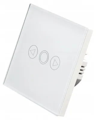 Produktbild von Appio Touch Glas Dimmer Weiß WiFi Smart Schalter