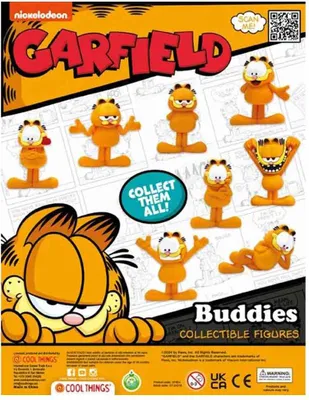 Obrázek produktu pro Mini figurka Garfielda v tajemné kapsli – cca 65 mm