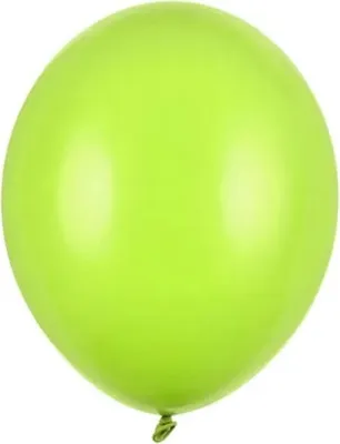 Produktbild von Strong Balloons 12cm, Pastell Lime Green (1 Packung / 100 Stück)
