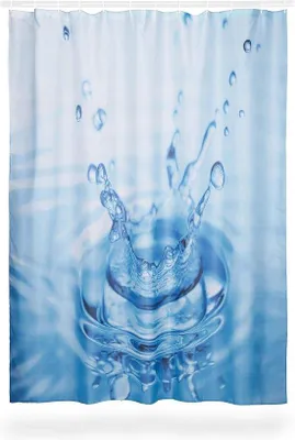 Produktbild von Famanu Duschvorhang Wasserfotodruck - 180 x 180 cm
