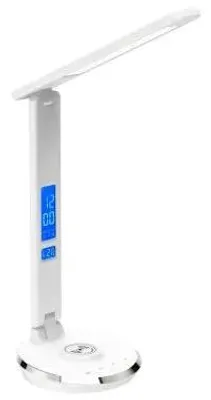 Produktbild von CASAYA LED-Tischlampe TORSBY, 5,3 w, 700 lm, weiß, H: 45 cm, Ladestation, 997147