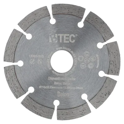 Produktbild von Diamanttrennscheibe Beton Sinter Ø 115 mm Bohrung 22,22 mm