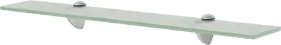 Obrázok produktu pre vidaXL Plávajúce police 2 ks. Sklo 60x10 cm 8 mm