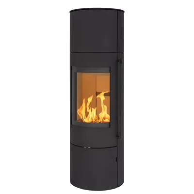 Produktbild von H&M Kaminofen EVO 2.1 XL Stahl-schwarz