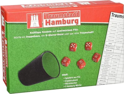 Produktbild von Traumstadt Hamburg Würfelset