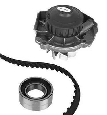 Produktbild von GRAF KP286-1 Zahnriemensatz + Wasserpumpe für FIAT Panda Schrägheck (141) PUNTO (176) Uno Schrägheck (146) TIPO (160) für LANCIA Y (840A)