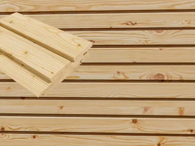 Produktbild von 4 m | Fassade Doppelrhombusprofil europäische Lärche