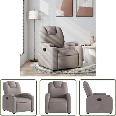 Obrázok produktu pre Obývací obchod ležadlo taupe fabric