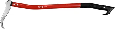 Produktbild von Yato YT-79916, Haken mit offenem Ende, Polyvinylchlorid (PVC), Aluminium, J-Haken, Schwarz, Edelstahl, 190 mm, 1 Stück(e)