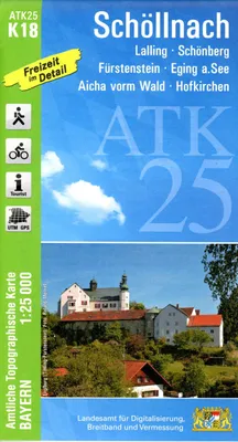 Produktbild von Schöllnach 1 : 25 000