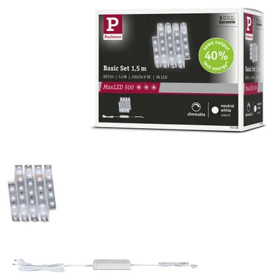 Produktbild von Paulmann MaxLED 500 LED Strip Neutralweiß Basisset