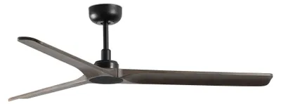 Zdjęcie produktu dla Energooszczędny wentylator sufitowy z pilotem zdalnego sterowania Heywood 132 cm czarny