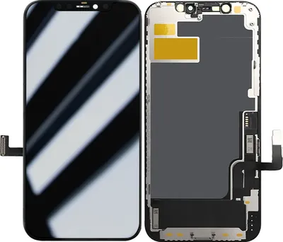 Produktbild von Relife, Komplett-Set für iPhone 12 / 12 Pro LCD-Bildschirm und Touchscreen, Schwarz