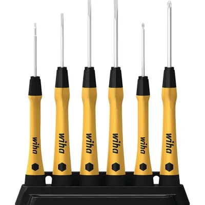 Produktbild von Wiha Feinschraubendreher Set PicoFinish ESD