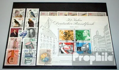 Produktbild von Briefmarken Berlin (West) 1973 1973 gestempelt