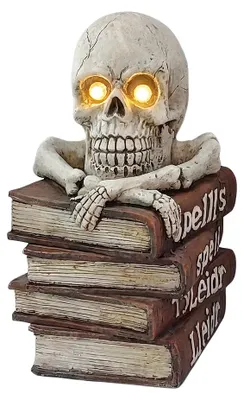 Productafbeelding van Clayre & Eef Halloween-decoratie, wit, kunststof