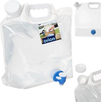 Produktbild von Orion Wassertank Wasserbehälter Trinkwasserbehälter Wasserkanister mit Zapfhahn faltbar 4,8 L