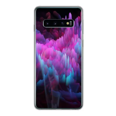 Produktbild von MuchoWow® Handyhülle Schutzhülle Hülle für Samsung Galaxy S10 Rauch - Farbe - Abstrakt Silikon Softcase Handy Hülle - Handytasche