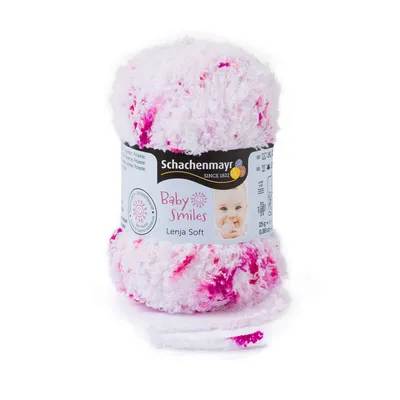 Image de Schachenmayr Baby Smiles Lenja Soft, 25g Pink Spot Col fils à tricoter main