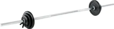 Produktbild von Sport-Thieme Langhantel-Set 50 kg oder 75 kg, Gummiert, 75 kg