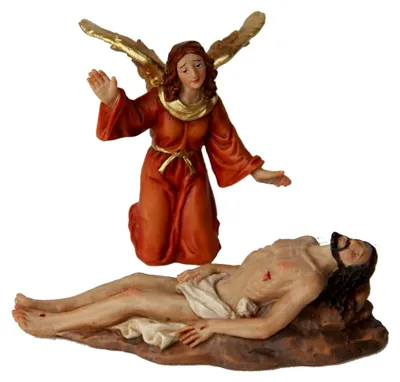 Produktbild von Krippenfigur Passionsfiguren: Grablegung