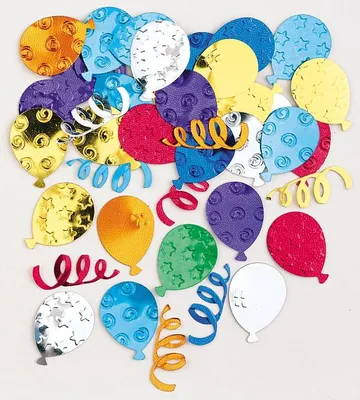 Produktbild von Folienkonfetti PartyBalloons bunt