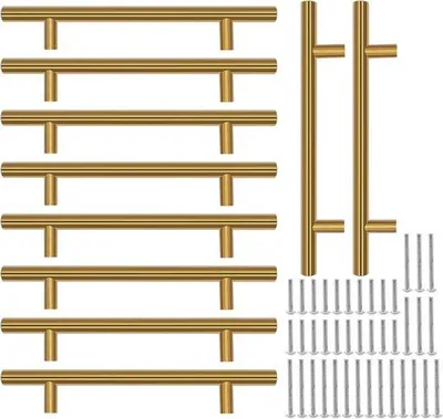Image de Supports en T jaunes - 10 pièces - Acier inoxydable