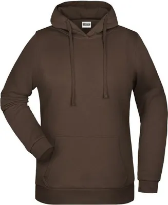 Produktbild von Promo Hoody Lady Klassisches Kapuzensweat brown, Gr. M