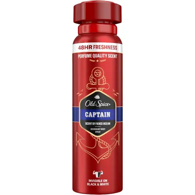 Produktbild von Old Spice Deospray Captain 150ml - 0% Aluminiumsalze (6er Pack)