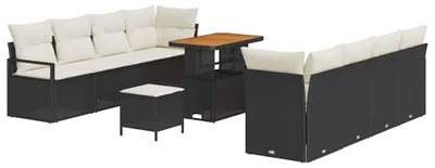 Produktbild von Gartenmöbel-Set – Lounge-Set – Sitzgruppe – Gartenmöbel – Poly-Rattan – Für 6 Personen – Wetterbeständig