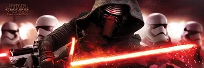 Obrázek produktu pro STAR WARS: Epizoda VII – Kylo Ren a Stormtroopeři – 53 x 158 cm – plakát