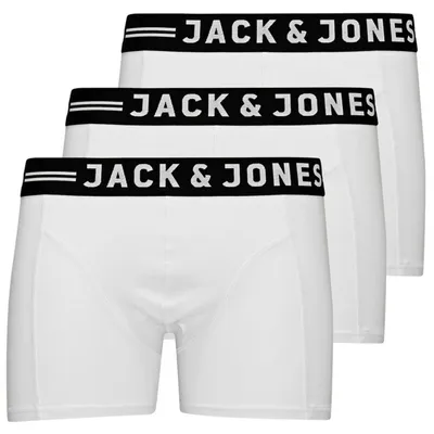 Immagine prodotto di jack and jones intimo parigamba uomo jack and jones 12081832 - 3 pack white