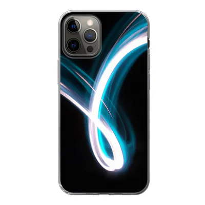 Produktbild von MuchoWow® Handyhülle Schutzhülle Hülle für iPhone 13 Pro Hell - Blau - Abstrakt Silikon Softcase Handy Hülle - Handy-Tasche