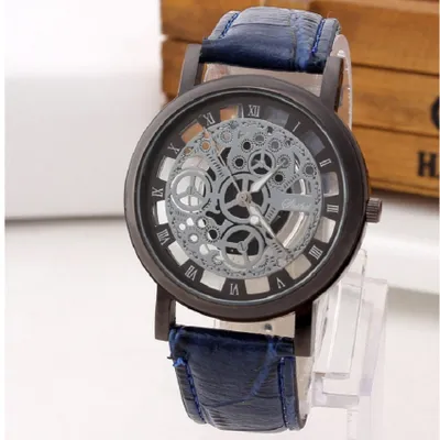 Produktbild von Elegante Joel Herrenuhr Blau/Schwarz – Stilvoll und Wasserdicht KP12894