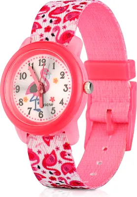 Produktbild von Armbanduhr für Kinder Jungen und Mädchen,Kinderuhr,30M wasserdichte Analog Quarzuhr, 3D Cute Cartoon Uhr, Digitale Kinderuhr, Teaching Handgelenk Uhren mit Silikon Armband(Roter Kronenkranich)