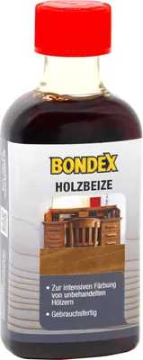Produktbild von Bondex Holzbeize Möbelbeize teak gelblich 250ml Holz Beize Wasserbeize Farbbeize
