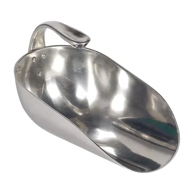 Image de Pelle à fourrage Horizont en aluminium, manche courbé, poids réduit, capacité 1600 g