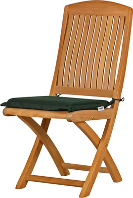 Produktbild von Polster Klappstuhl Auflage grün Sitzpolster als waschbares und UV-beständiges Garten Sitzkissen Germany