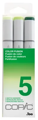 Immagine prodotto di Set di 3 pennarelli COPIC "Colour Fusion 5"
