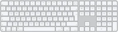 Image de Apple Magic Keyboard Touch Id Num Key Whit-NLD - Tastatur - QWERTY