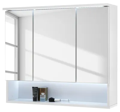 Produktbild von home24 Spiegelschrank - inkl. Beleuchtung - Weiß