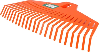 Image de Râteau à feuilles en plastique, 23 dents, sans manche