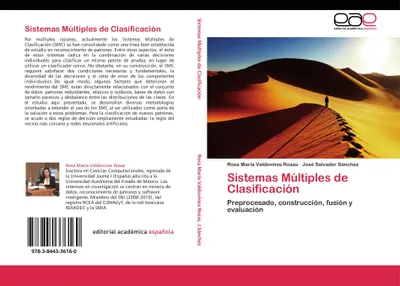 Produktbild von Sistemas Múltiples de Clasificación