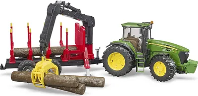 Obrázok produktu pre bruder  bruder    John Deere 7930 mit Rückeanhänger Spielzeugauto