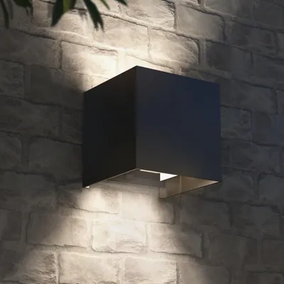 Produktbild von Hama 00176606, Intelligente Wandleuchte, WLAN, Schwarz, LED, Variabel, 2700 K