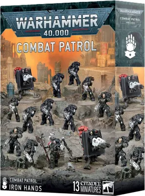 Immagine prodotto di Warhammer 40.000 Pattuglia da combattimento Mani di ferro