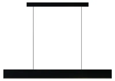 Produktbild von kalb | BLADE Deckenleuchte LED Wohnleuchte 8mm sehr schmal höhenverstellbar Schwarz