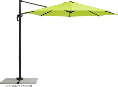 Schneider Sonnenschirm RHODOS JUNIOR, Apfelgrün, ca. 300 cm Ø, rund