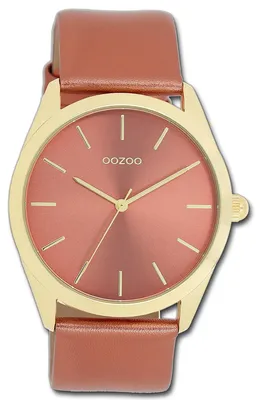 Imagen del producto de Reloj de pulsera Oozoo Damenuhr, correa de cuero, movimiento de cuarzo, esfera analógica, modelo D3UOC11334